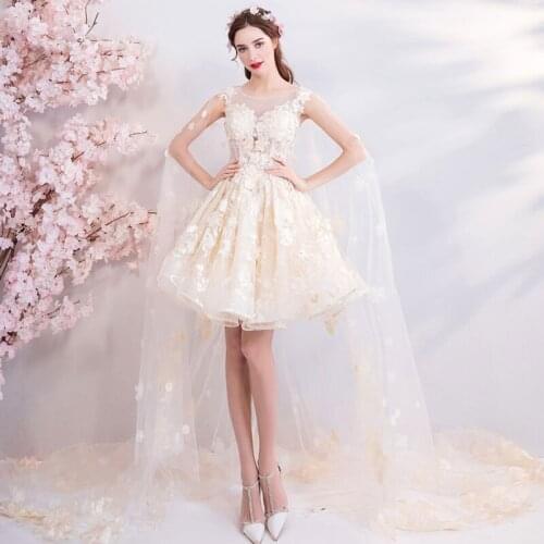 Amazing Tulle High Low Evening Dress Sweetheart Sleeveless Long Train Formal Occasion Dresses 2019 Custom Made Gowns