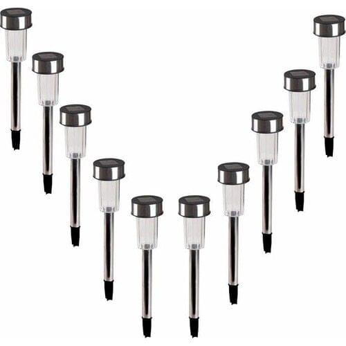 Simple Living Solar Powered 10'lu Solar Garden Lamp