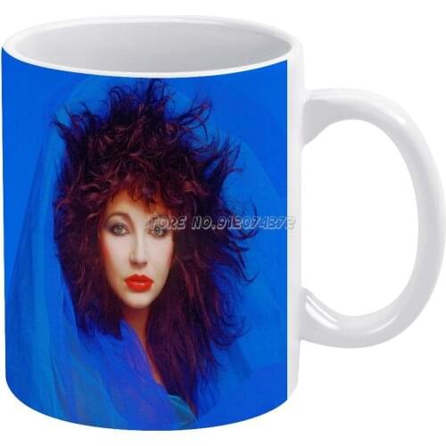 Kate Bush Blue Coffee Mugs Ceramic Personalized Mugs 11 Oz White Mug Tea Milk Cup Drinkware Travel Mug Kate Bush Kate Bush Singe