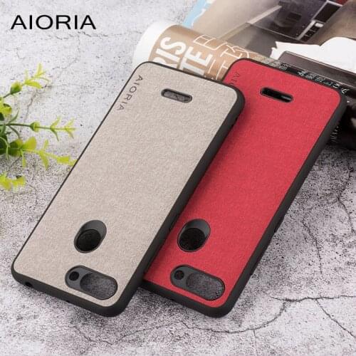 Textile case for Xiaomi Redmi 6 6A soft TPU silicone material with textile skin covers coque fundas for Xiaomi Redmi 6A