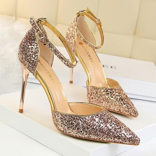 Large Size High Heels Shoes Woman Pump Thin Heel Female Comfortable female Elegant Pumps Dress Pumps shoes