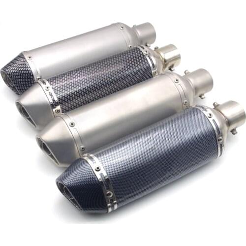 Universal motorcycle exhaust Pipe Escape moto muffler DB killer FOR suzuki gs500 gsxr 600 k7 yamaha yz 125 benelli trk502 vespa