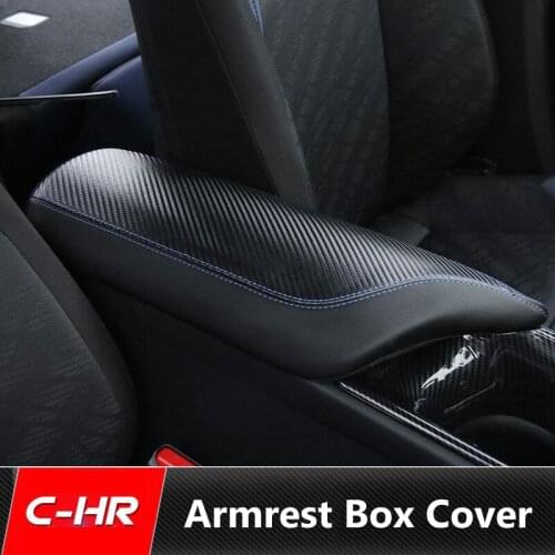 Interior modified armrest box cover car interior central hand-held box cover protection cushion cover for Toyota CHR C-HR