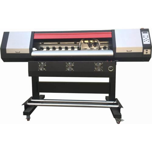 1.2m/4ft Flex Banner Printing Machine Small Large Format Inkjet Solvent Self Adhesive Vinyl Sticker Printer Machine