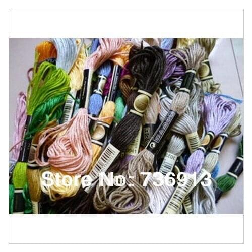 2 Full Sets or Choose Your Needed Colors 894 Pcs/lot Cross Stitch Yarn Thread Floss--Similar DMC
