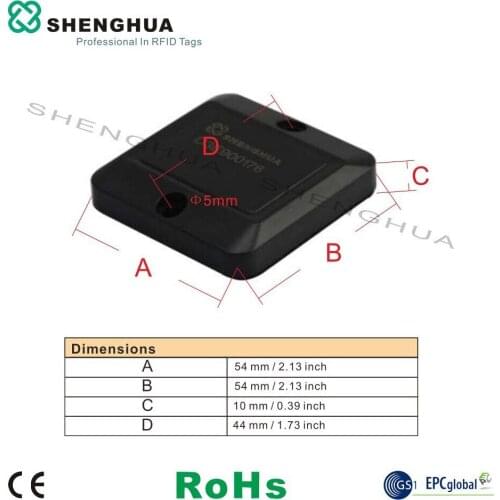 42pcs/pack RFID UHF Passive Blank Tags Resistant High Temperture Waterproof Tag