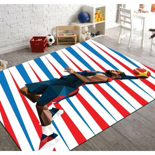 Basketball 3 Patterned Carpet ,Non Slip Floor Carpet,Teens Carpet,Turkish Rug