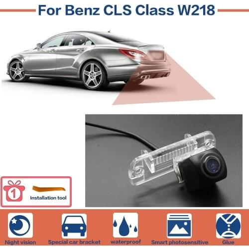 For Benz CLS Class W218 Night Vision Full HD Car Rear View Reverse Backup Camera High Quality CCD