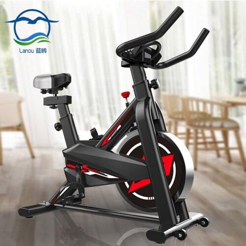 Indoor Cycling Bike Stationary Exercise Bike Mount &Comfortable Seat Dynamic Cycling Spinning Bike