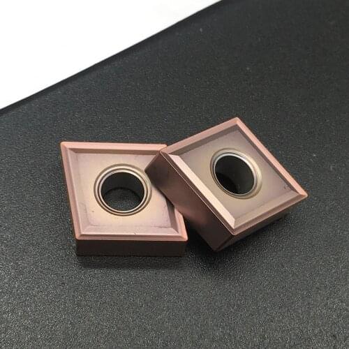 10PCS CNMG120408 MS VP15TF Tungsten Carbide Turning Insert for CNC Lathe External Turning Cutter Tool