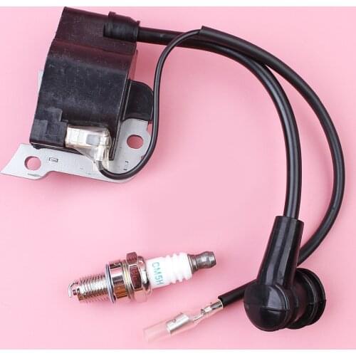 Ignition Coil Spark Plug Kit For Honda GX35 UMK435 GX 35 4 Stroke Small Lawn Mower Brush Cutter Engine Spare Replace Part