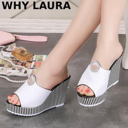 Summer wedges, platform heels, womens shoes, slippers, womens shoes, outdoor shoes, wedges, Motifs