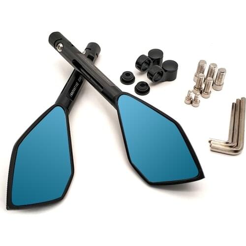 1 Pair Motorcycle Rearview Mirrors Universial retrovisor moto accessories For Honda nc 700 x Hornet CB599 CB600 250 PCX 125 150