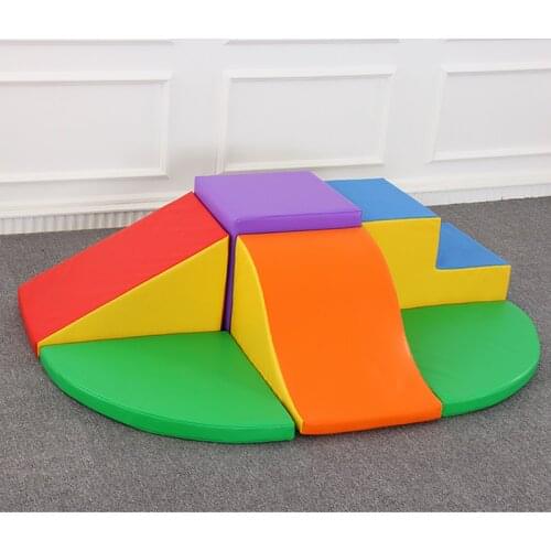 YLW Early Education Soft Playground Structure Software Toddler PU Foam Toys Customized Factory Low Price