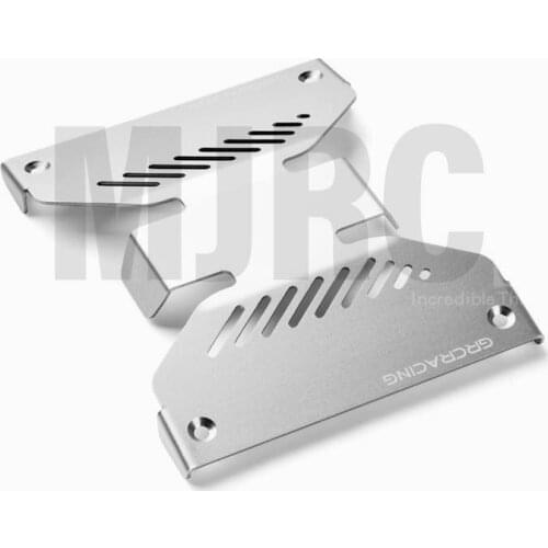 RC Crawler Car Vanquish Scout VP VS4-10 ORIGIN Stainless Steel Metal Armor Chassis Protection For Side bar guard 1/10