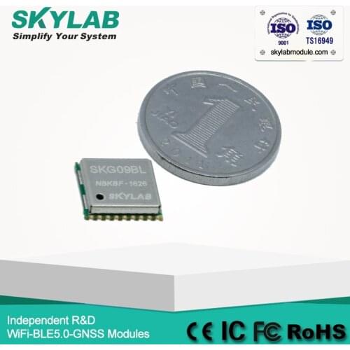 SKYLAB SKG09BL GPS engine module MT3337 fast TTFF AIC Ultra low power consumption 10ns PPS GPS module