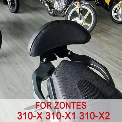 Zontes 310 X 310 X1 310 X2 Motorcycle Luggage Rack Carrier Rear Passenger Detachable Backrest For Zontes 310-X 310-X1 310-X2