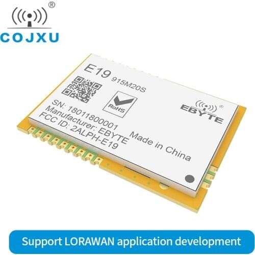 SX1276 LORAWAN 915MHZ Wireless Module SPI Interface Transceiver SMD LoRa Spread Spectrum Technology E19-915M20S