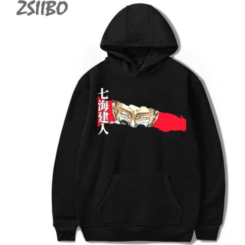 Japanese Anime Mens Hoodies Oversize Jujutsu Kaisen Unisex Funny Printed Streetwear Harajuku Pullovers Hip Hop Male Sweatshirt