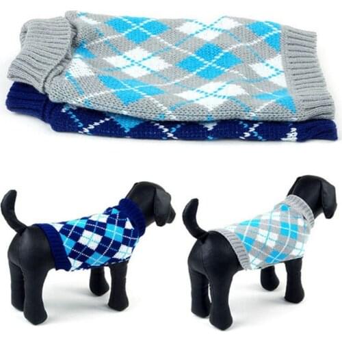 Dog Winter Clothes Knitted Pet Clothes for Small Medium Dogs Chihuahua Puppy Pet Sweater Yorkshire Pug Dog Sweater