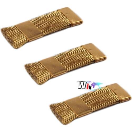 4pcs Dental material Copper Brass Flat brush For Cleaning Toothbrush