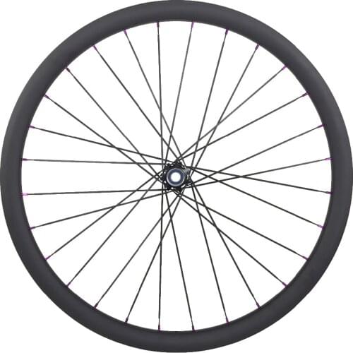 29er MTB XC race 30mm tubeless carbon front lefty wheel TL straight pull 74mm O.L.D. UD 3K 12K 24 28 Holes 29inch left hand bike