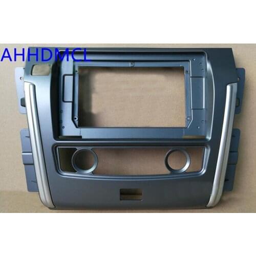 Car Fascias Navigation Frame Dash Kit For 10" ~ 10.2" Universal Android Multimedia Player For Patrol VI Y62 Manual AC 2010~2017