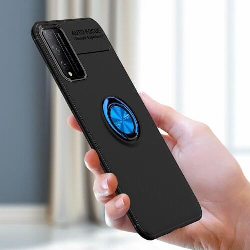 Honor Play 4t Case Magnetic Car Holder Case For Huawei Honor Play 4t Pro Case 360 Rotating Finger Ring Phone Cover For Play4t