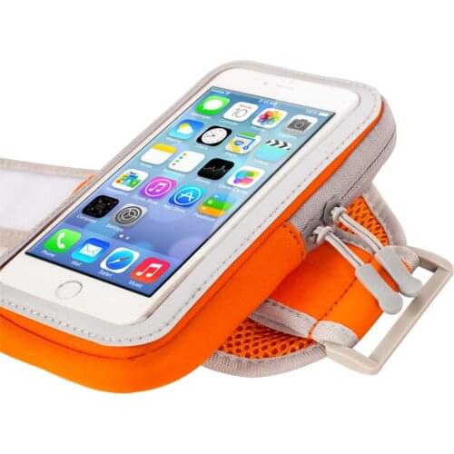 Running Bag Phone Armband Sport Case On Wrist Cover Universal Brassard Telephone Smartphone Arm Holder Gym Outdoor Exercise Case