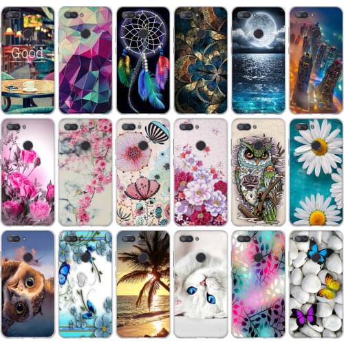 Case For Xiaomi Mi 8 LITE Case 6.26" Clear Soft Silicone Cover For Fundas Xiaomi Mi 8 Lite Back Cover For Xiaomi Mi8 Coque Capa