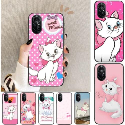 Disney Clear Phone Case For Huawei Honor 20 10 9 8A 7 5T X Pro Lite 5G Black Etui Coque Hoesjes Comic Fash design