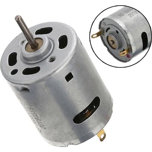 1pcs DC6-12V 365 DIY Mini DC Motor 5000RPM High Speed Great Torsion Motor Diameter 27.5mm Electric Drill Motor