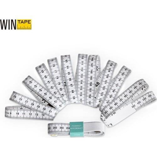WINTAPE 2M/80Inch Body Measuring Ruler Sewing Tailor Tape Measure Centimeter Meter Sewing Soft Measuring Tape Tool