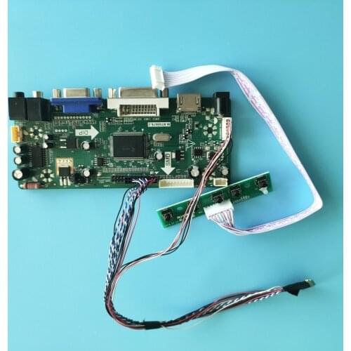 Kit for LTN133AT28-L01/LTN133AT28-701 Panel 40pin M.NT68676 Controller Board 1366x768 Monitor Display HDMI+DVI+VGA LCD LED 13.3"