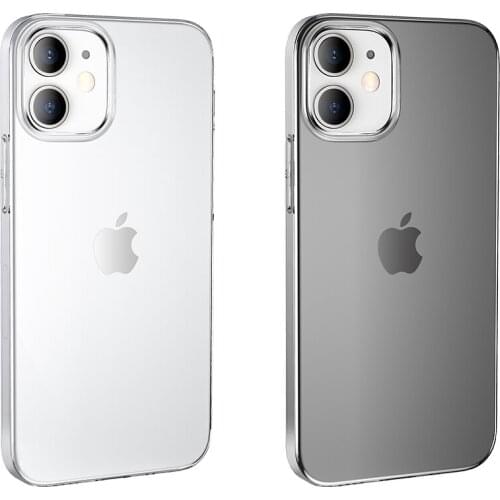 Light Series TPU Case For iPhone12 Mini iPhone 12 Pro 12 Pro Max Phone Case 0.8mm Thick To Prevent Water Lines