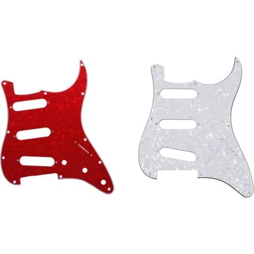 Multi Guitar Pickguard Scratch Plate Pick Gurad for ST FD Electric Guitar Vintage Style Strat Guitar Parts