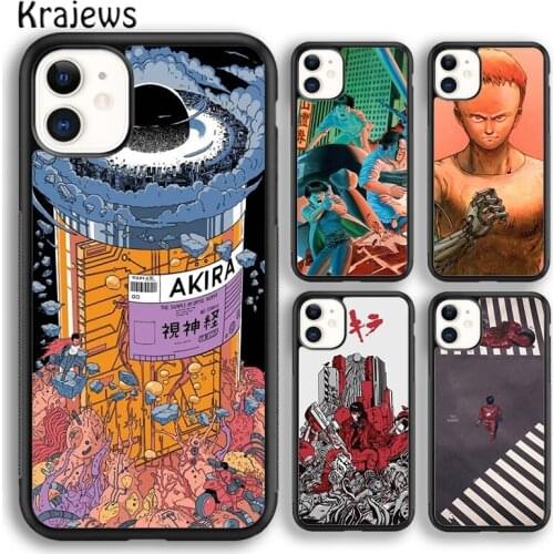 Krajews Manga Comic Akira Soft Phone Case Cover For iPhone 5 SE 6s 7 8 plus X XR XS 11 12 pro max Samsung Galaxy S8 S9 S10