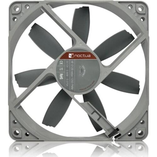 Noctua NF-S12B 12V/4pin PWM silent SSO bearing CPU radiator cooling fan/redux computer case cooling fan