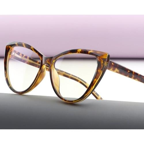 NEW STANDING Women Vintage Cat Eye Glasses Frames TR90 Eyewear Optics Frame Prescription Glasses Optical Eyewear