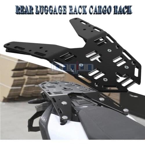 Fits only For SMC-R 2019-2021 Motorcycle ALUMINIUM Rear Luggage Rack Cargo Holder Shelf Bracket 690 Enduro 690 SMC R Accessories
