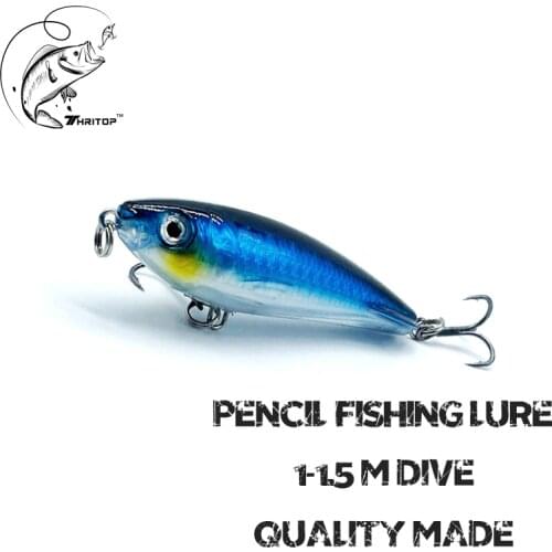 Thritop Sinking Fishing Bait Hot Item TP133 Professional Carp Fishing 8CM 12G 5 Colors Long Casting Hard Lure 1-1.5 Meters Dive