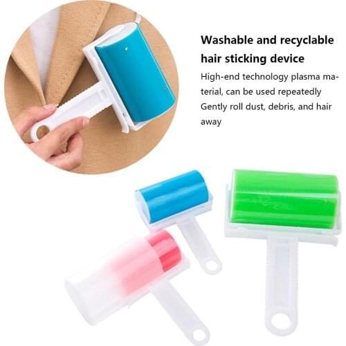 Washable Lint Remover Reusable Washable Dust Wiper Cat Dog Comb Tool Shaving Pet Hair Remover Cleaning Hair Brush Sticky Roller