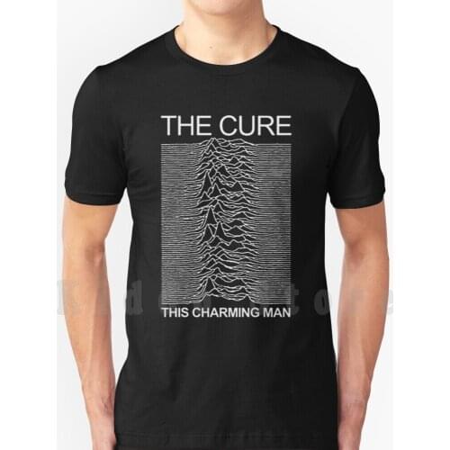 The Cure-This Charming Man T Shirt Men Cotton Cotton S-6Xl Joy Division Joy Division Joy Division New Order Music Ian Curtis