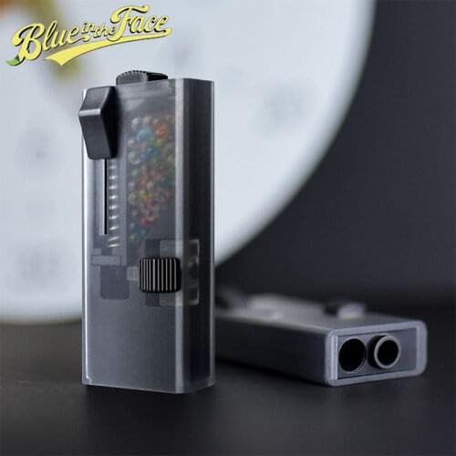 Bead Pusher with 100 Pcs Mixed Cigarettes Balls Disposable Cigarettes Ball Pops Menthol Capsules Button Smoking Blends