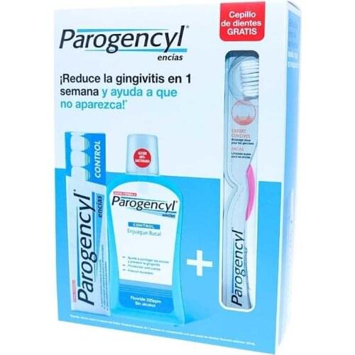 PAROGENCYL ENCIAS PACK PASTA+COLUTORIO+CEPILLO