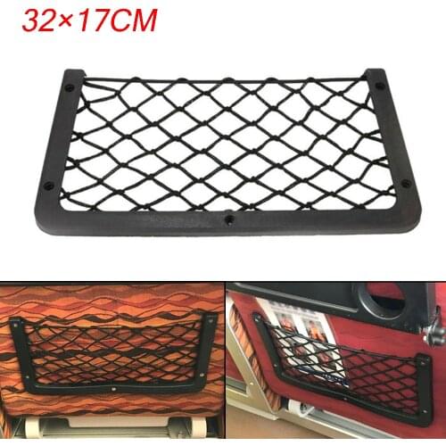 High Quality 1pc Large Storage Net For Camper Caravan Boat Storage Bag Pocket Bag 32*17CM