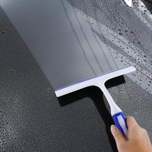 1PCS 24.5*22*3 Cm Automobiles Car Window Cleaner Glass Water Scraper Car Windshield Cleaning Water Scraping Car Accessories