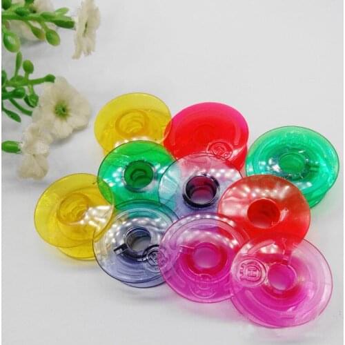 1Pcs Random Color Plastic Sewing Machine Shuttle Core 4125615 Colorful Line Bobbin Cores for Home Sewing Machine Accessories