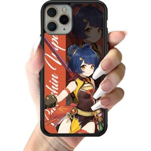 Genshin Impact Xiangling Phone Case for iPhone 12 mini 11 pro XS Max X XR 6 7 8 plus SE20 High quality TPU silicon cover