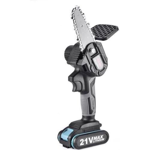 Mini Electric Chainsaw Cordless Handheld Pruning Saw Portable Lithium Battery Wood Cutter Home Garden Logging Power Tool